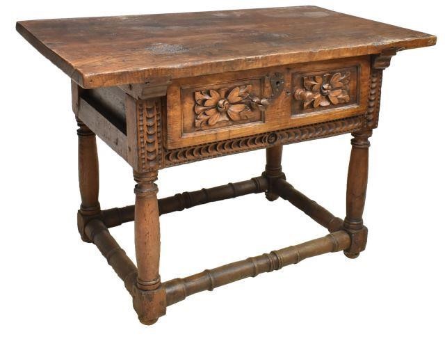 SPANISH CARVED SINGLE BOARD TOP