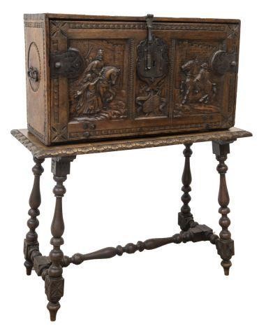 SPANISH CARVED VARGUENO DOCUMENT