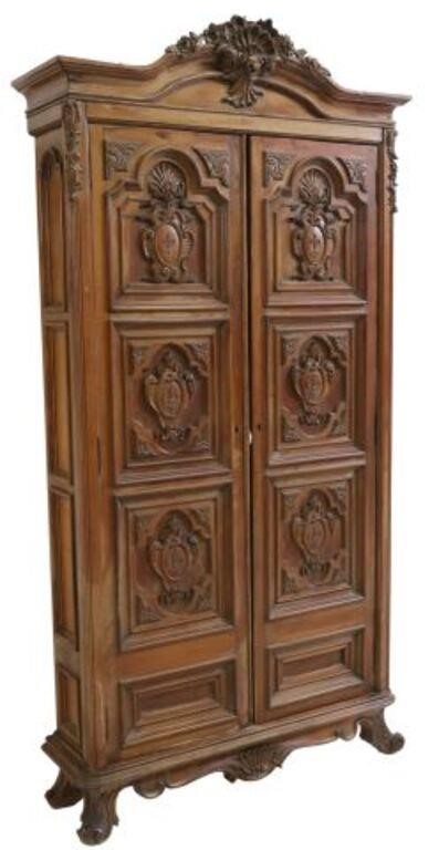 SPANISH CARVED WALNUT