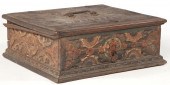 Spanish Carved Walnut Bible Bo