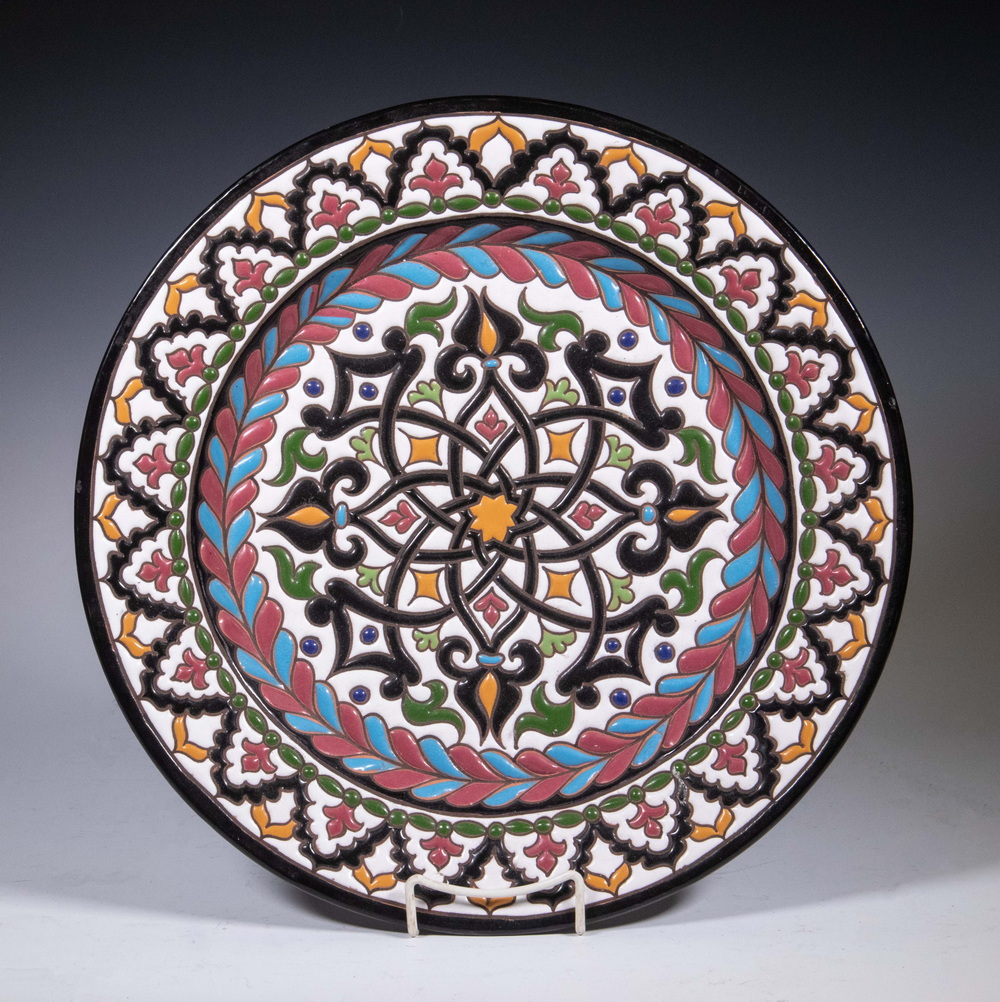 SPANISH CERAMIC CHARGER Hand