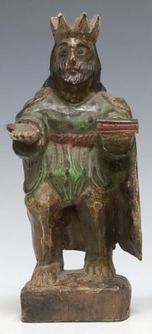 SPANISH COLONIAL CARVED &AMP;