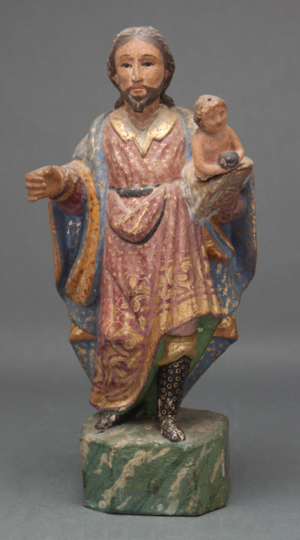 Spanish Colonial carved and