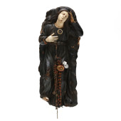 SPANISH COLONIAL CARVED AND PO