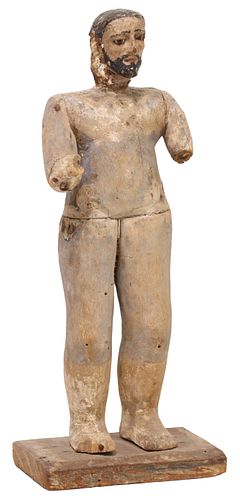 SPANISH COLONIAL CARVED RELIGIOUS