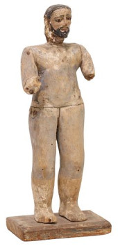 SPANISH COLONIAL CARVED RELIGI