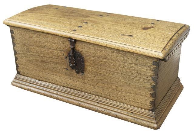 SPANISH COLONIAL CEDAR TRUNK,