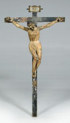 Spanish Colonial devotional figure,