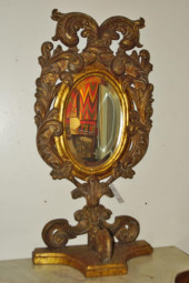 SPANISH COLONIAL GOLD LEAF DRE