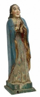 SPANISH COLONIAL MADONNA SAINT