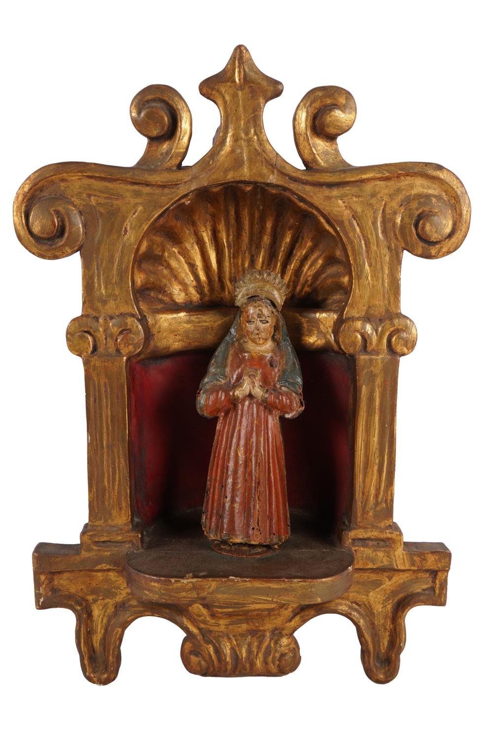 SPANISH COLONIAL NICHE WITH