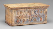 Spanish Colonial painted chest