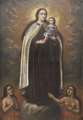 SPANISH COLONIAL PAINTING MADO