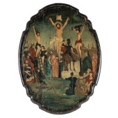 SPANISH COLONIAL PAINTING 'THE
