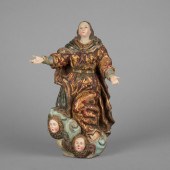 SPANISH COLONIAL, POLYCHROME V