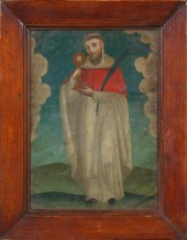 Spanish Colonial Polychromed T