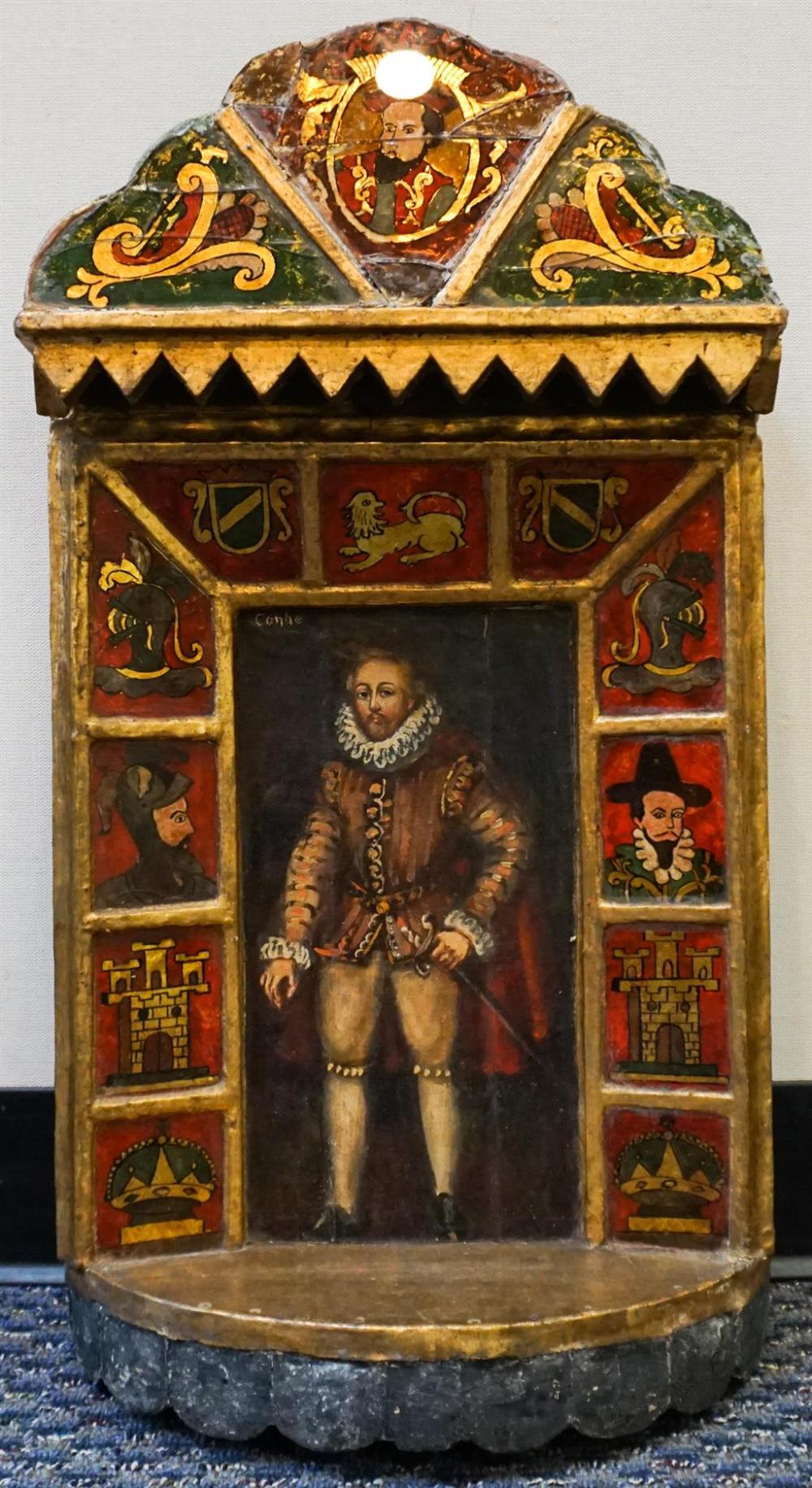 SPANISH COLONIAL PORTRAIT OF A
