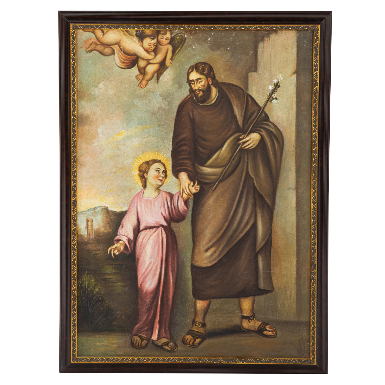 SPANISH COLONIAL RELIGIOUS FIGURES,