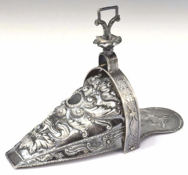 SPANISH COLONIAL REPOUSSE SILVER