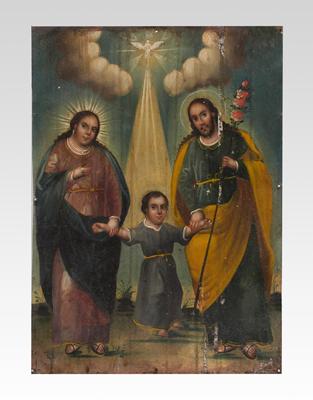 Spanish Colonial retablo, The
