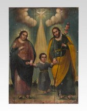 Spanish Colonial retablo, The