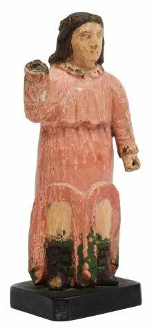 SPANISH COLONIAL SANTO ALTAR FIGURE