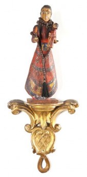 Spanish Colonial Santos Figure