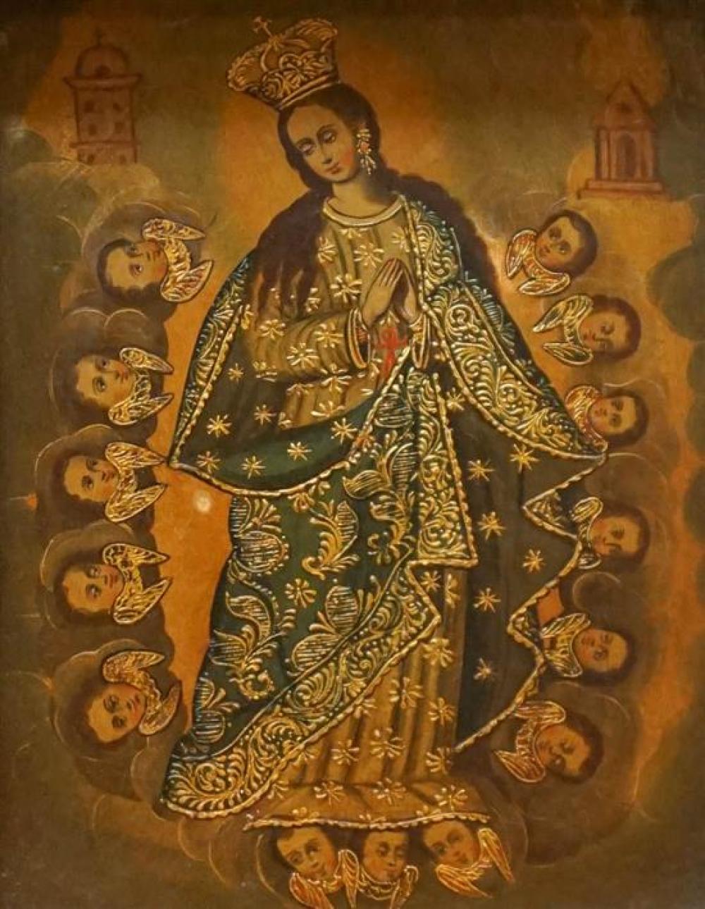 SPANISH COLONIAL SCHOOL, MADONNA,