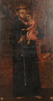 SPANISH COLONIAL SCHOOL: SAINT