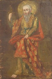 SPANISH COLONIAL SCHOOL: SAINT