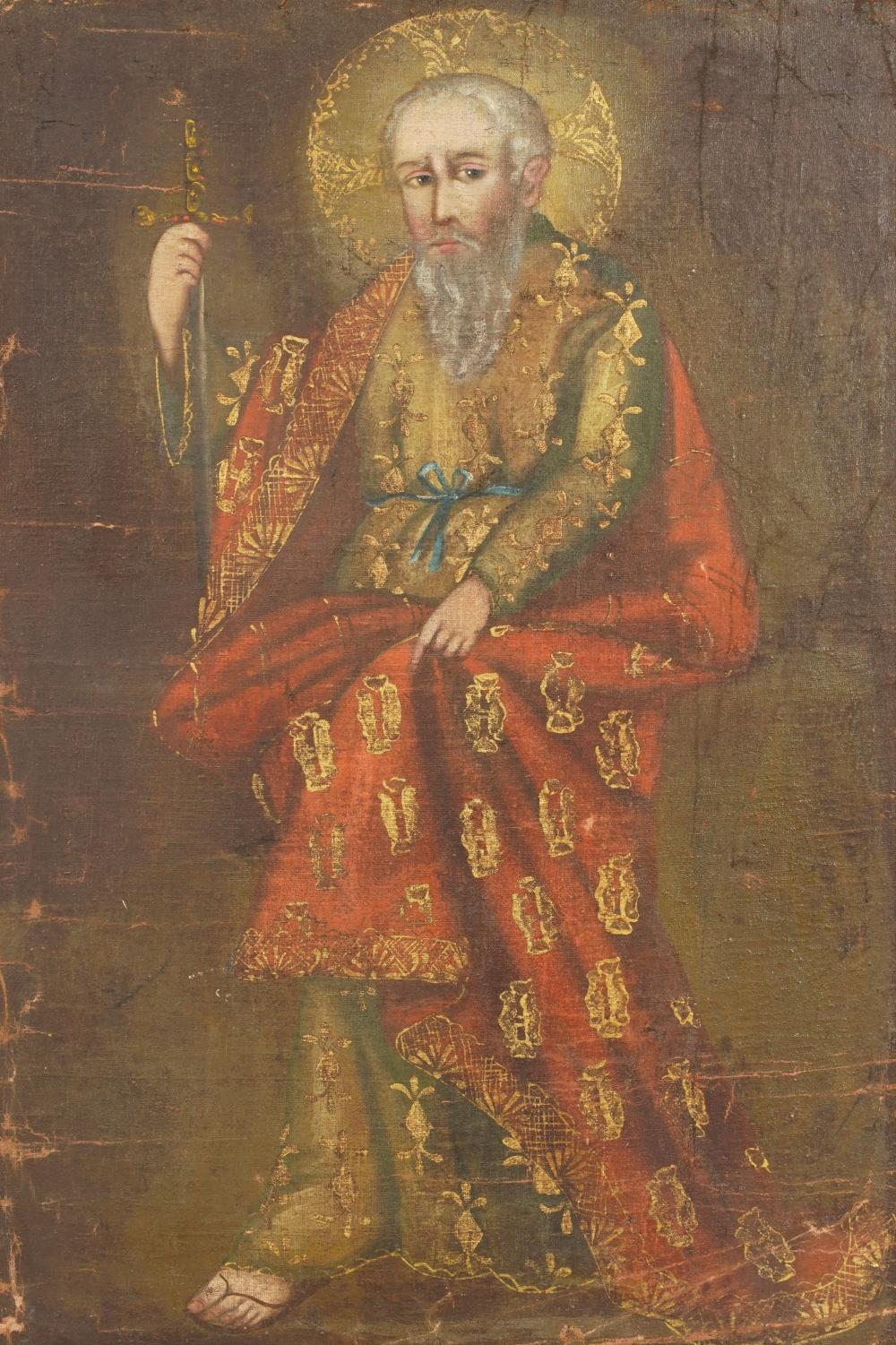 SPANISH COLONIAL SCHOOL: SAINT
