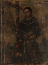 SPANISH COLONIAL SCHOOL: SANTO