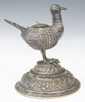 SPANISH COLONIAL SILVER BIRD S