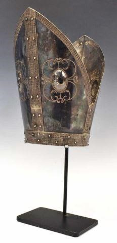 SPANISH COLONIAL SILVER BISHOP