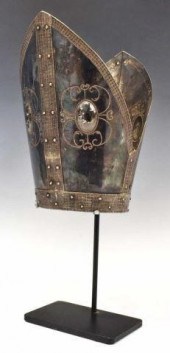 SPANISH COLONIAL SILVER BISHOP