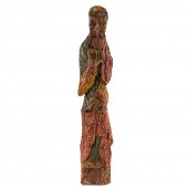 SPANISH COLONIAL STYLE. CARVED