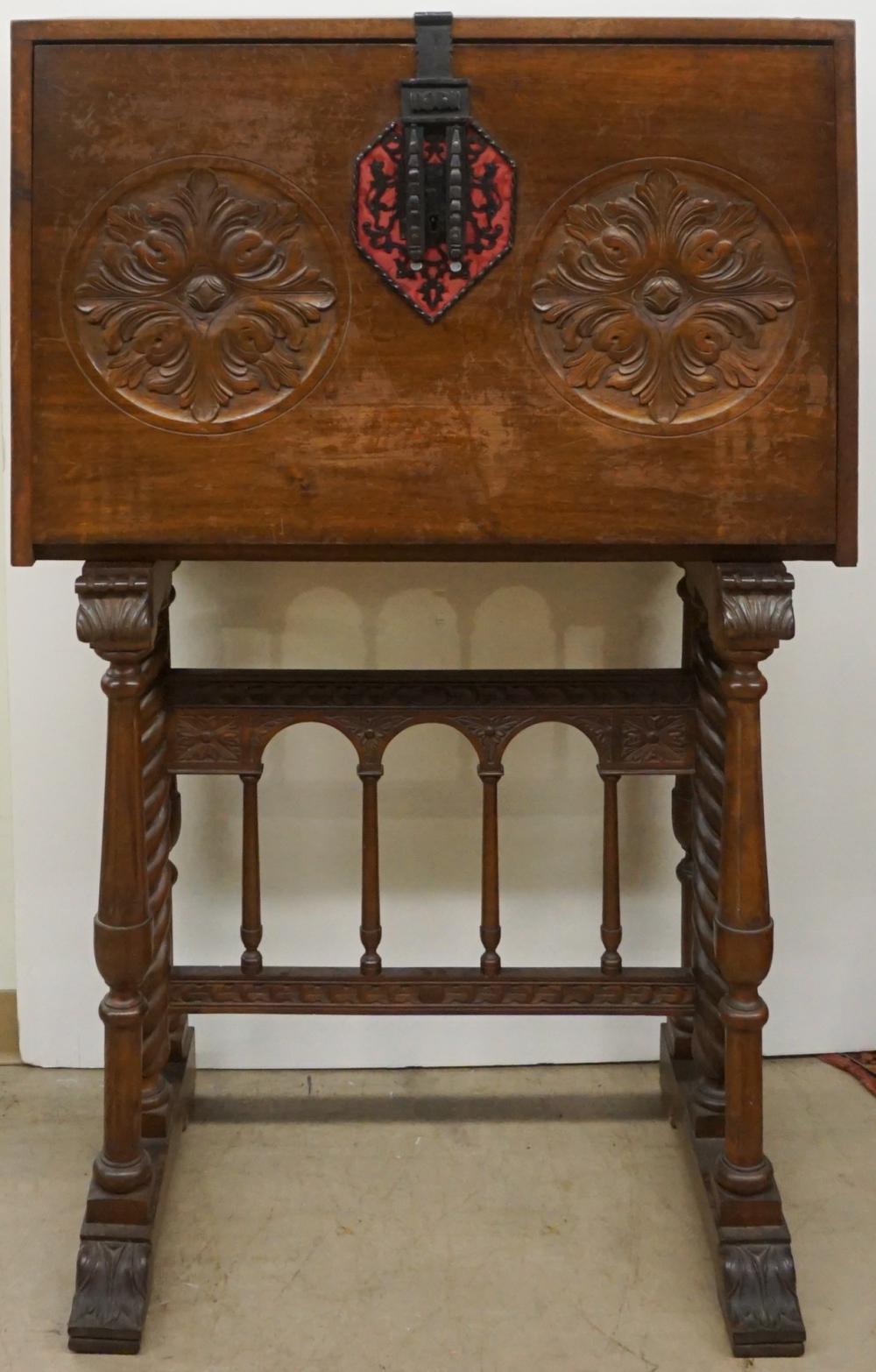 SPANISH COLONIAL STYLE CARVED