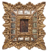 SPANISH COLONIAL STYLE OIL PAI