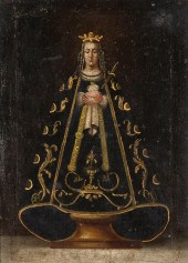 SPANISH COLONIAL, VIRGIN MARY