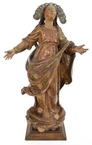 SPANISH COLONIAL VIRGIN MARY