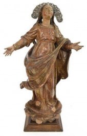 SPANISH COLONIAL VIRGIN MARY S