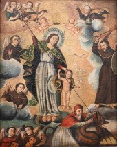 SPANISH COLONIAL, VIRGIN MARY
