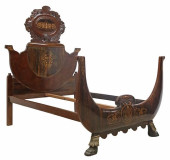 SPANISH FERNANDINO STYLE MAHOG