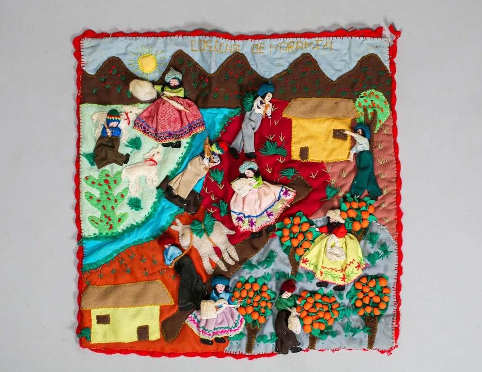 SPANISH FOLK ART EMBROIDERY