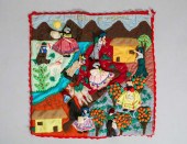 SPANISH FOLK ART EMBROIDERY PA