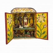 SPANISH FOLK ART RELIGIOUS WOO