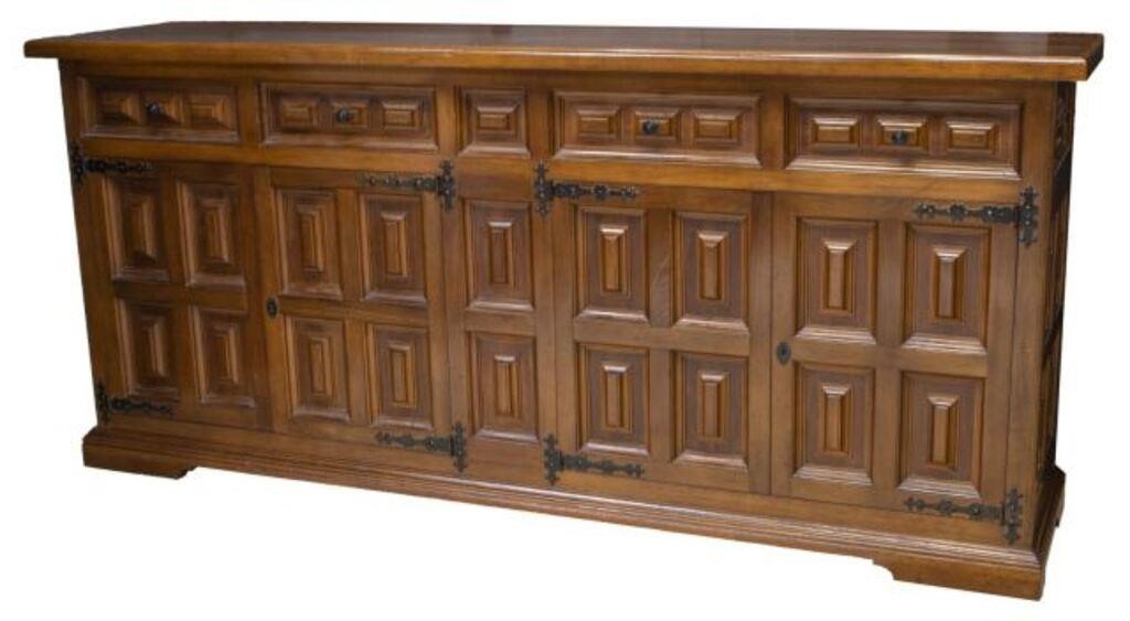 SPANISH GEOMETRIC PANELED LONG