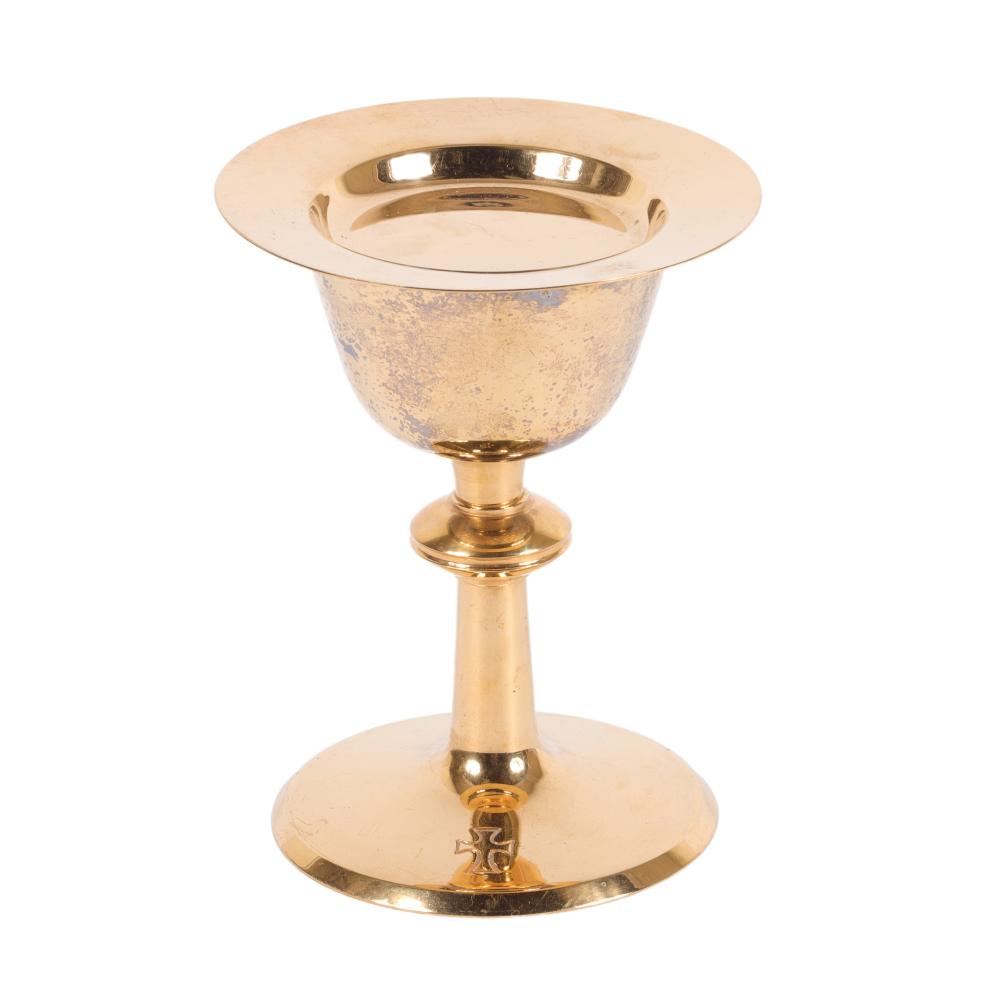 SPANISH GILT COMMUNION CHALICE