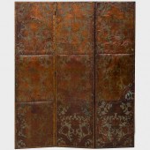 SPANISH GILT-DECORATED STAMPED
