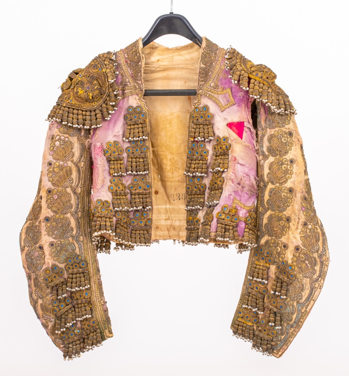 SPANISH GOLD EMBROIDERED SILK